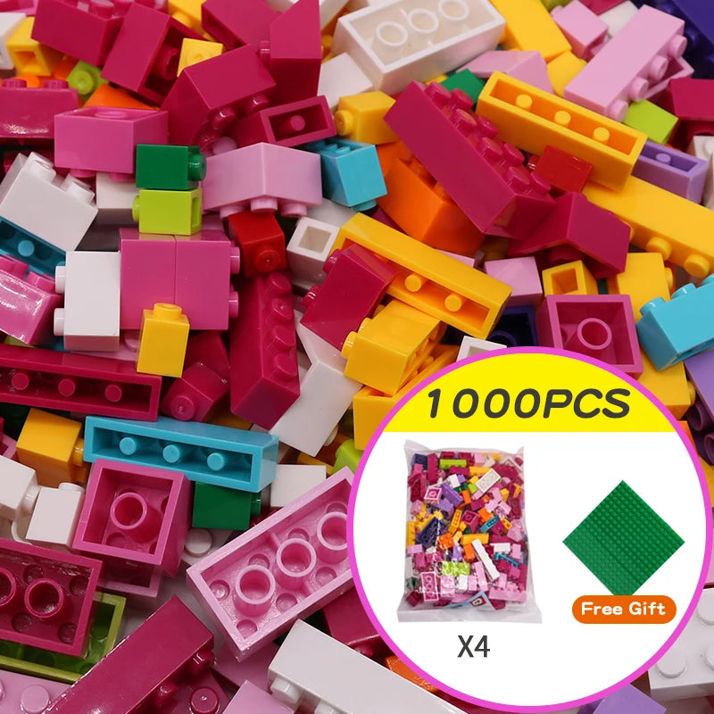 1000PCS Classic Building Blocks Set