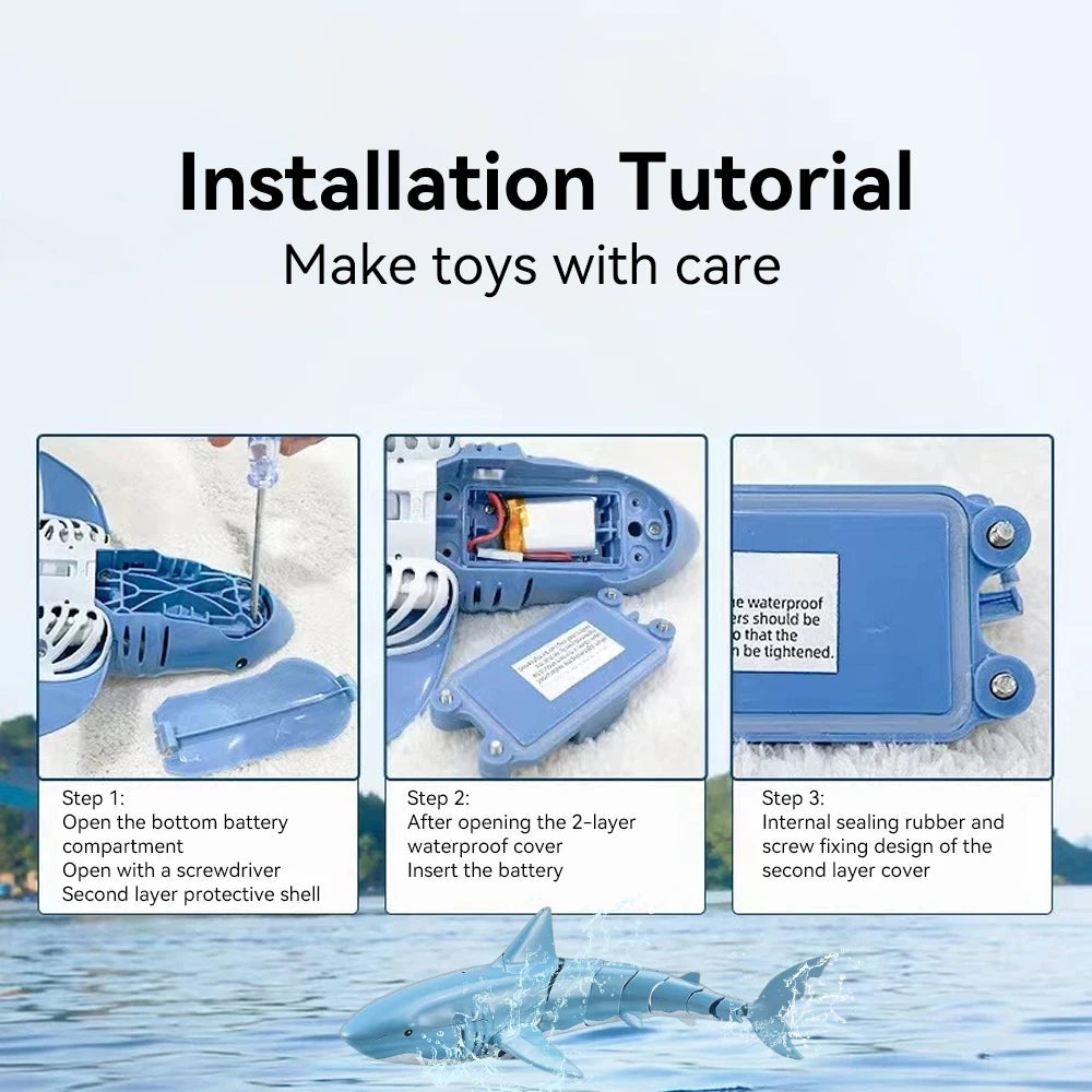 Remote Control Shark Toy