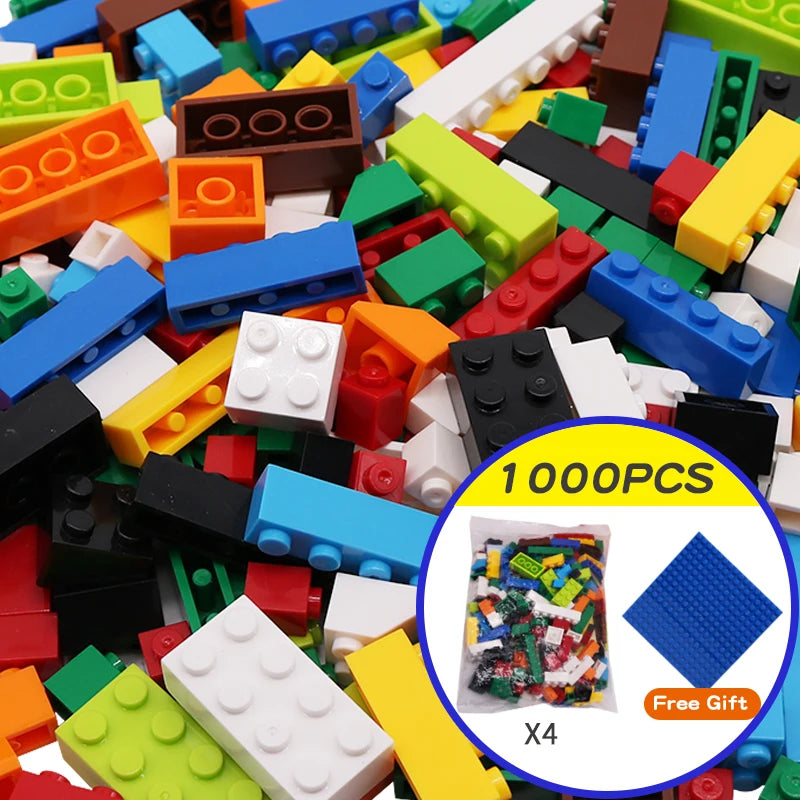 1000PCS Classic Building Blocks Set
