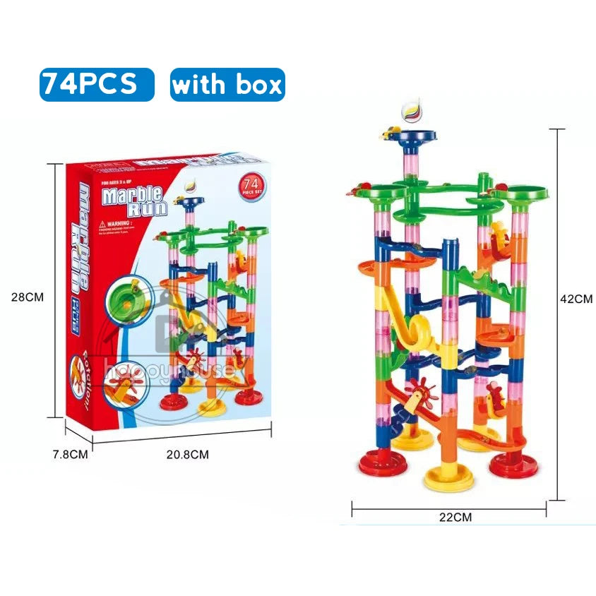 3D Marble Run Maze Track Set