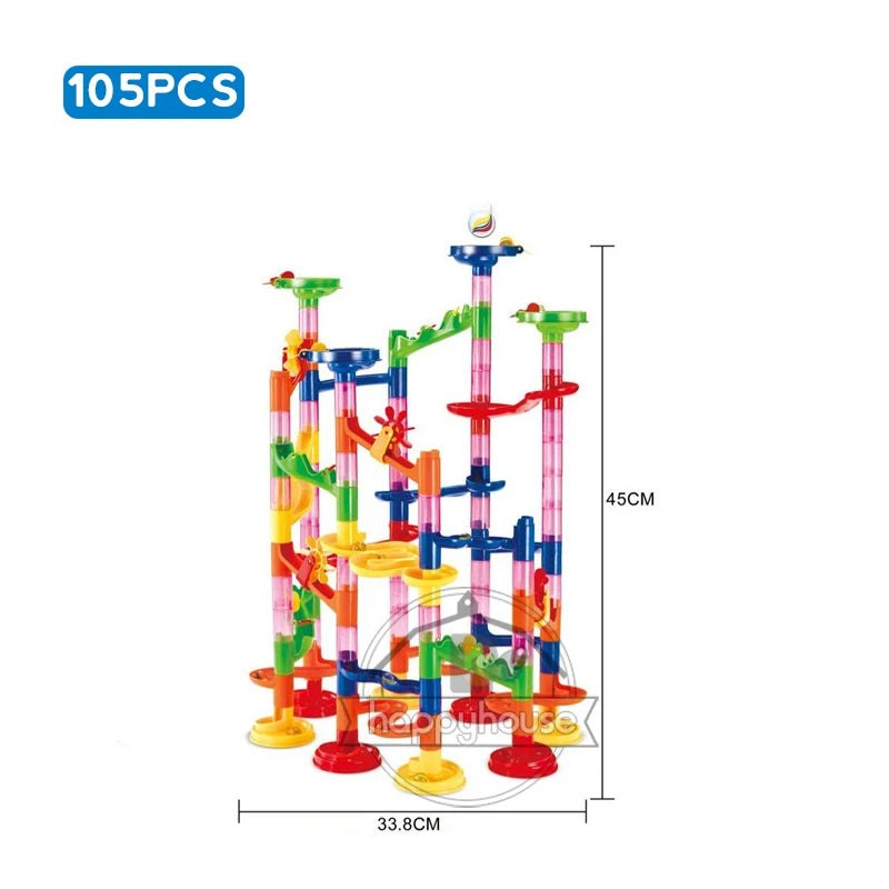 3D Marble Run Maze Track Set