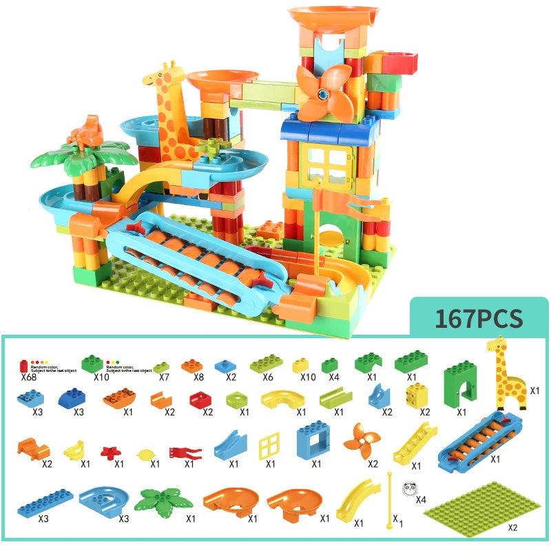 Marble Run Building Block Set
