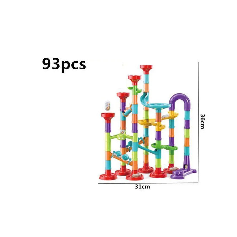 3D Marble Run Maze Track Set