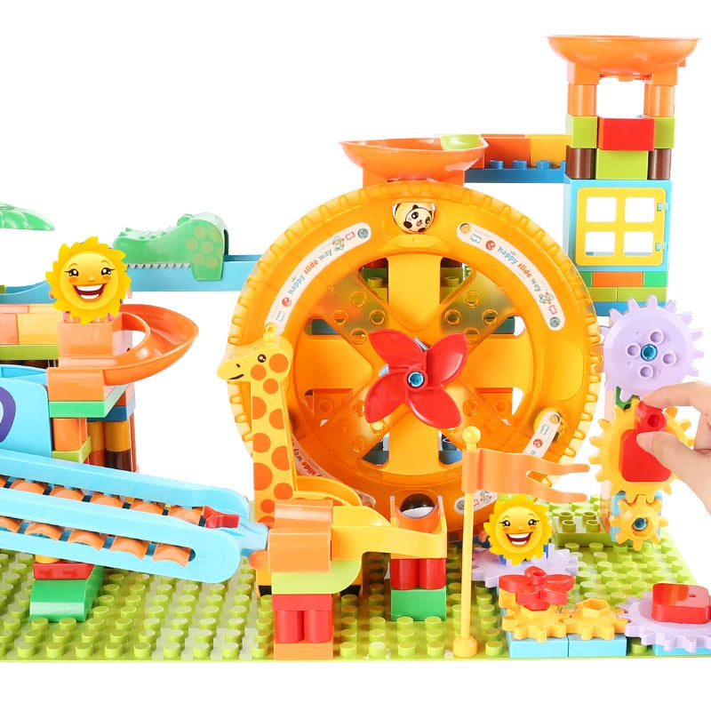 Marble Run Building Block Set