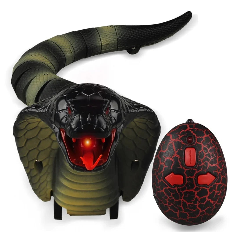 Remote Control Snake Toy – Realistic Infrared Cobra