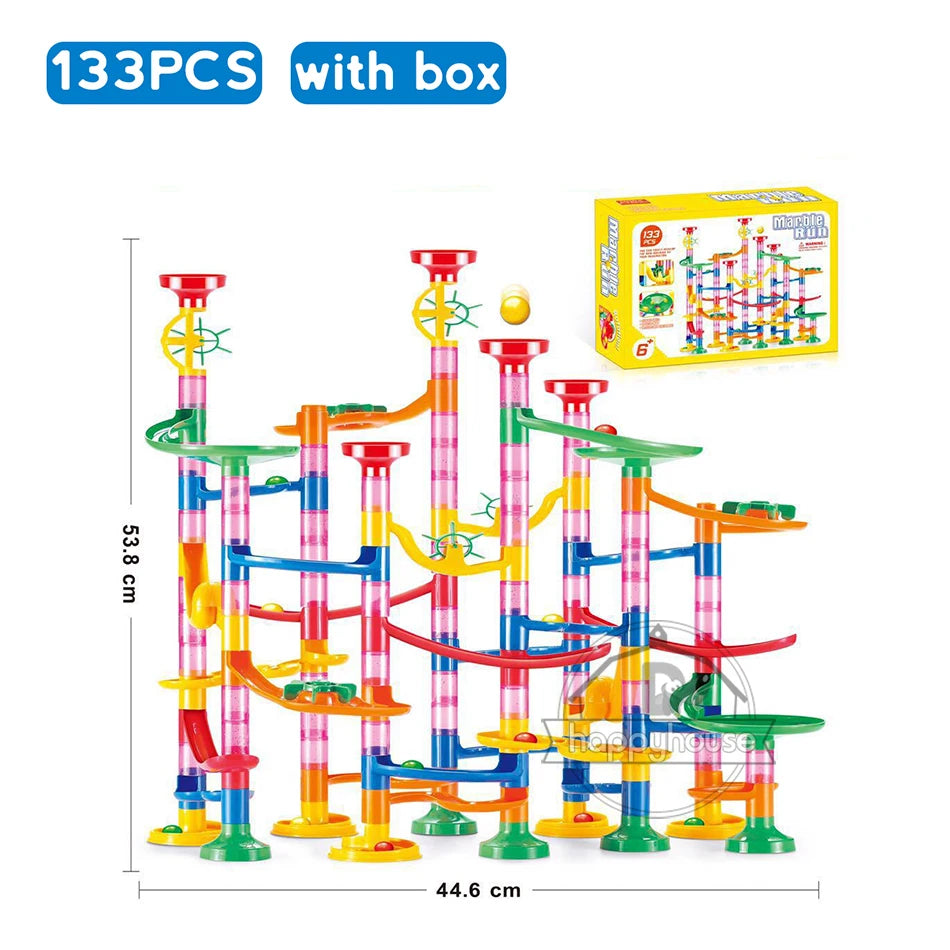 3D Marble Run Maze Track Set