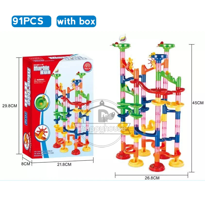 3D Marble Run Maze Track Set