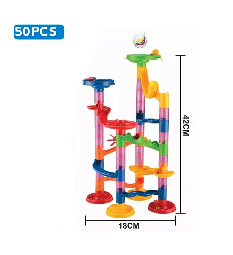 3D Marble Run Maze Track Set