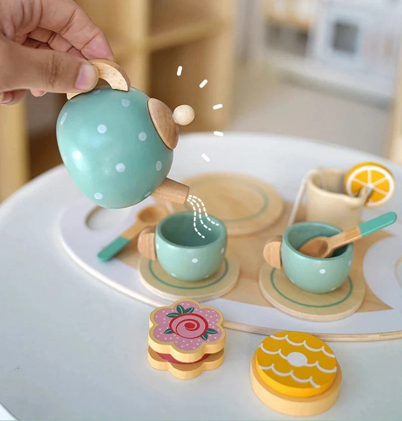Wooden Afternoon Tea Set Toy