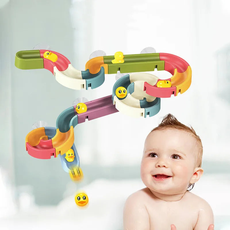 Duck Water Slide Bath Toy for Toddlers