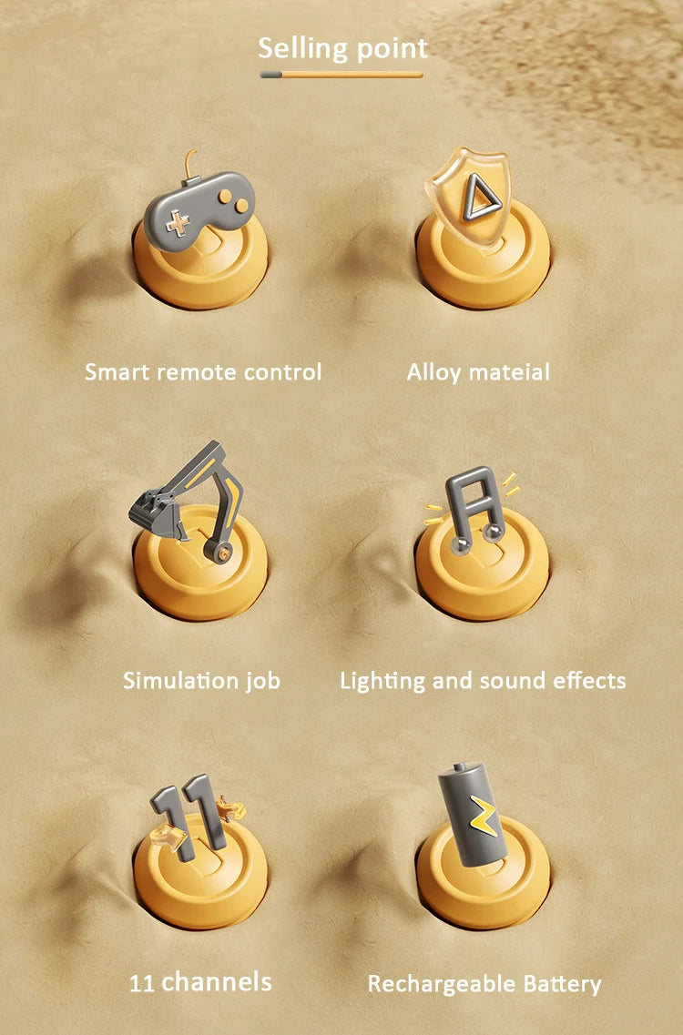 Remote Control Excavator