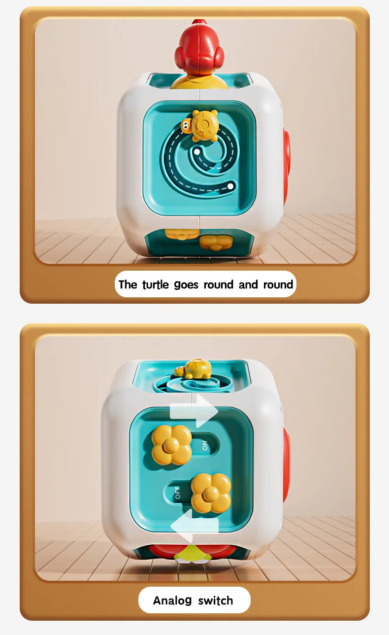 Fidget Busy Board Toy 10-in-1 Montessori – BizyKoady