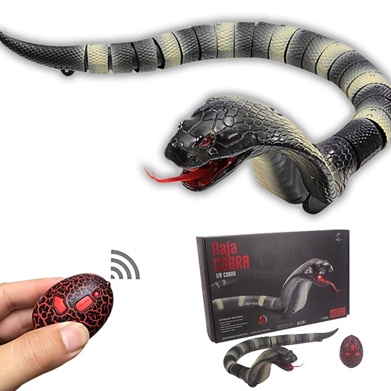 Remote Control Snake Toy – Realistic Infrared Cobra