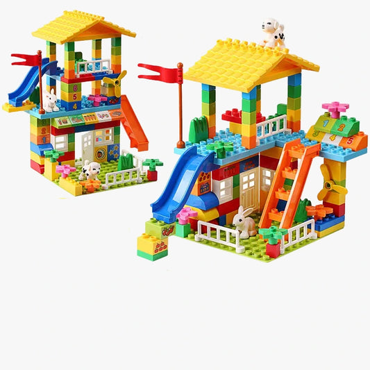 Creative Big Brick House Building Set
