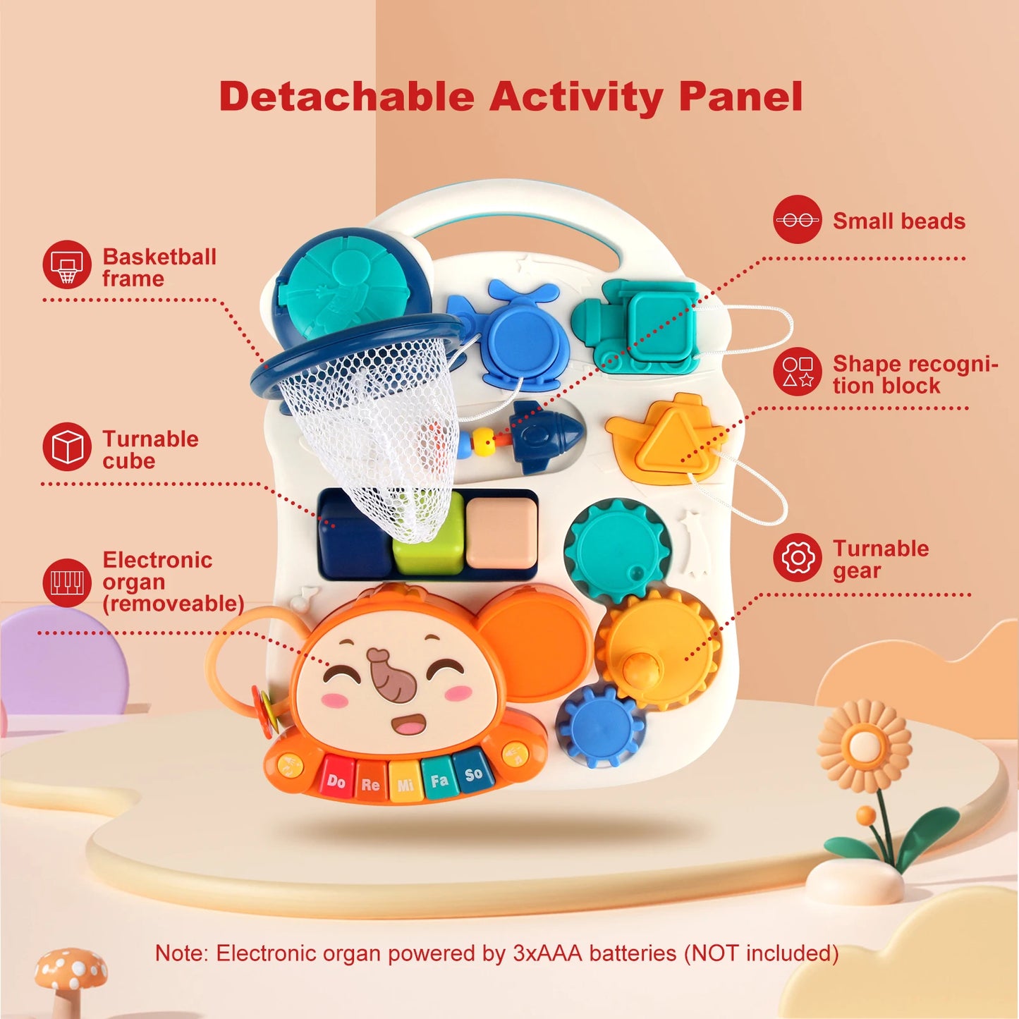 Baby Walker Toy – Musical Learning & Activity Board COOLPLAY