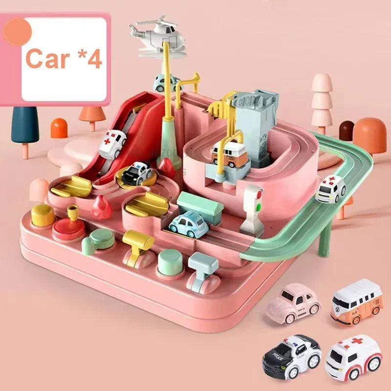 Interactive Car Adventure Maze
