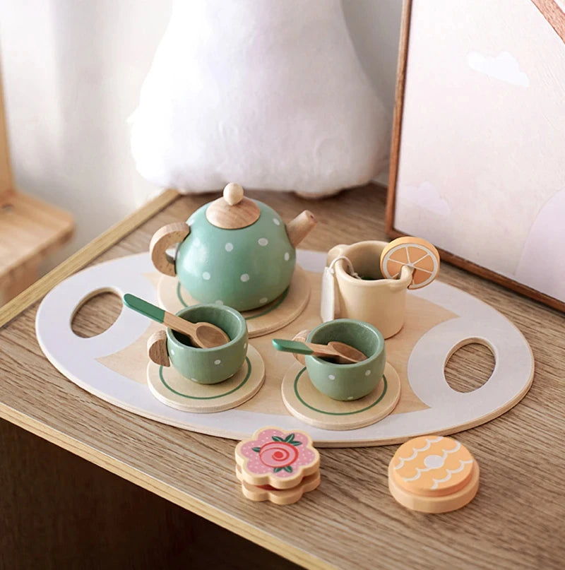 Wooden Afternoon Tea Set Toy