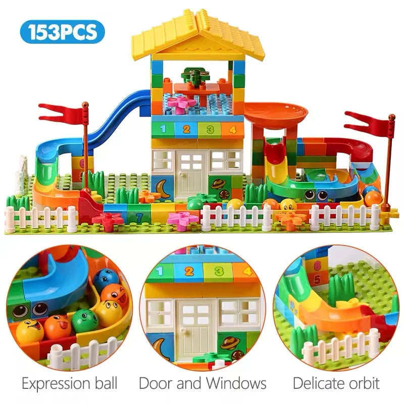 Creative Big Brick House Building Set