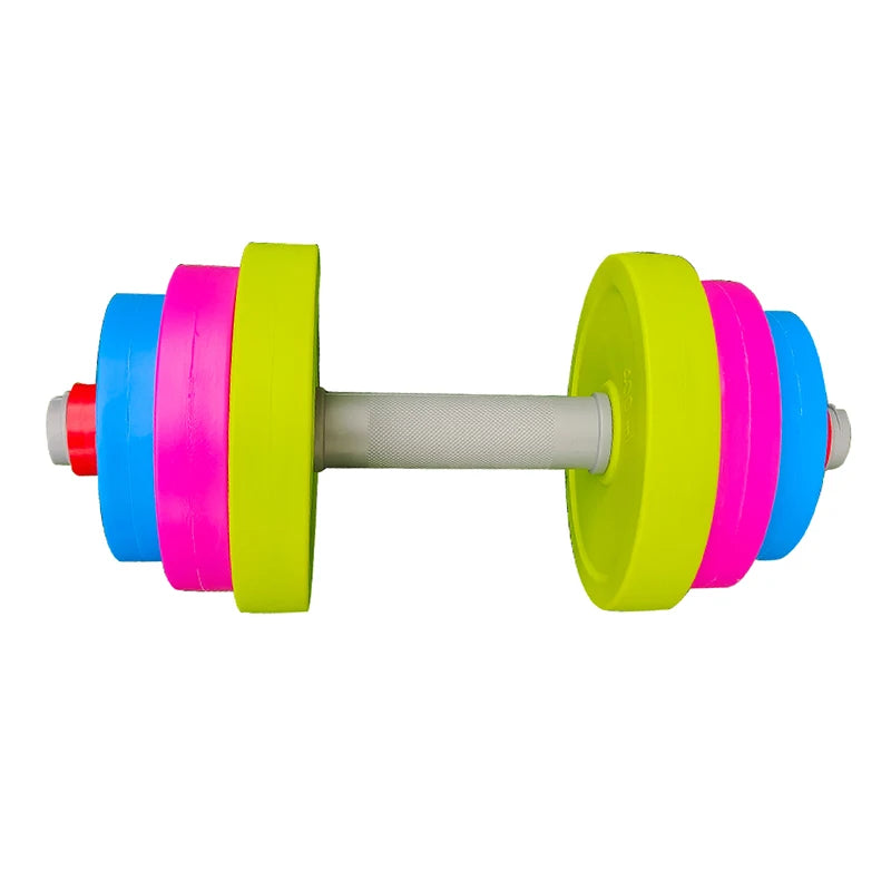 Detachable Kids Dumbbell and Barbell Toy Set