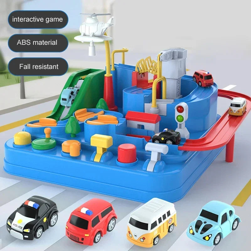 Interactive Car Adventure Maze