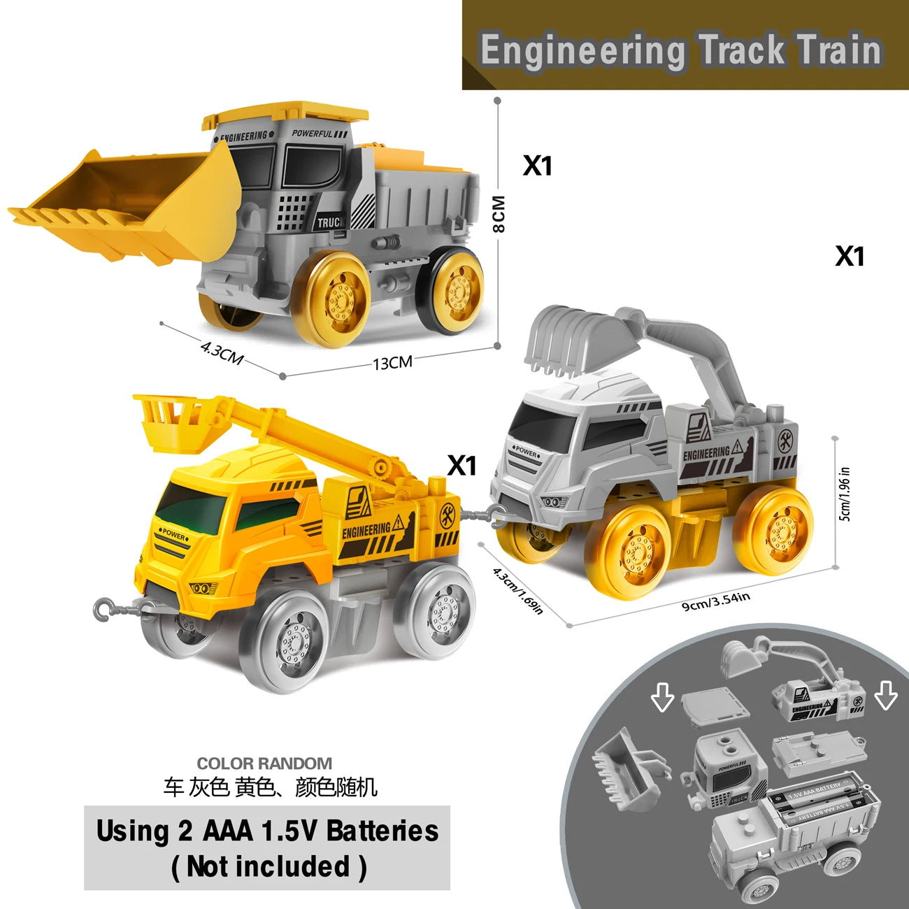 Electric Magic Race Track Toy