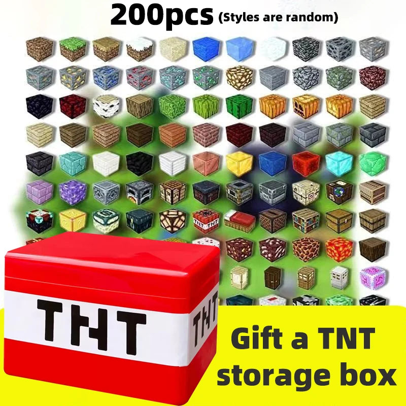 TNT Magnetic Building Blocks Set with Storage Box