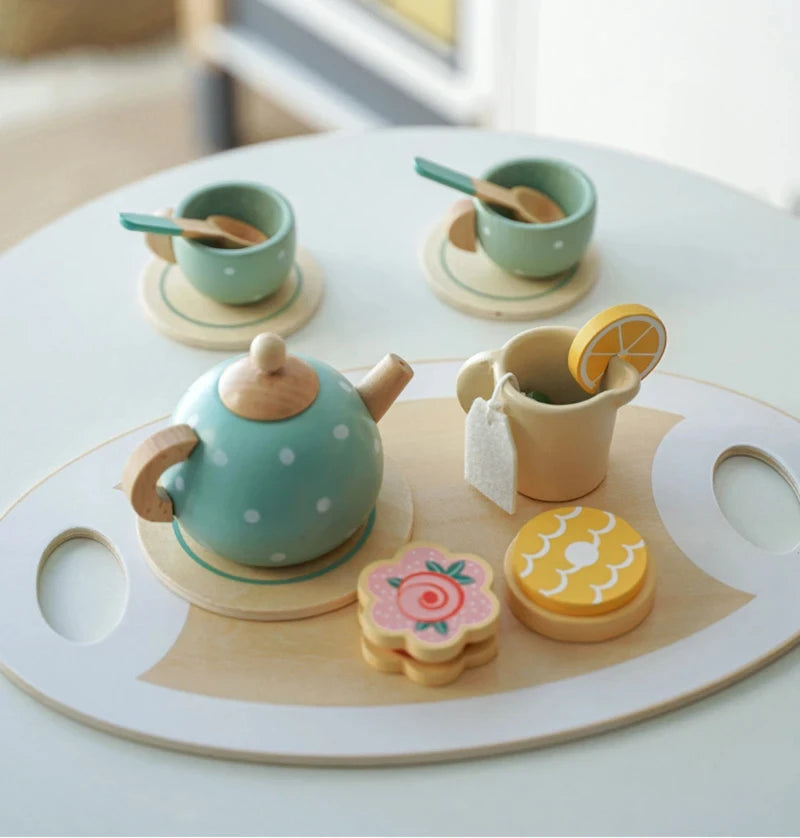 Wooden Afternoon Tea Set Toy