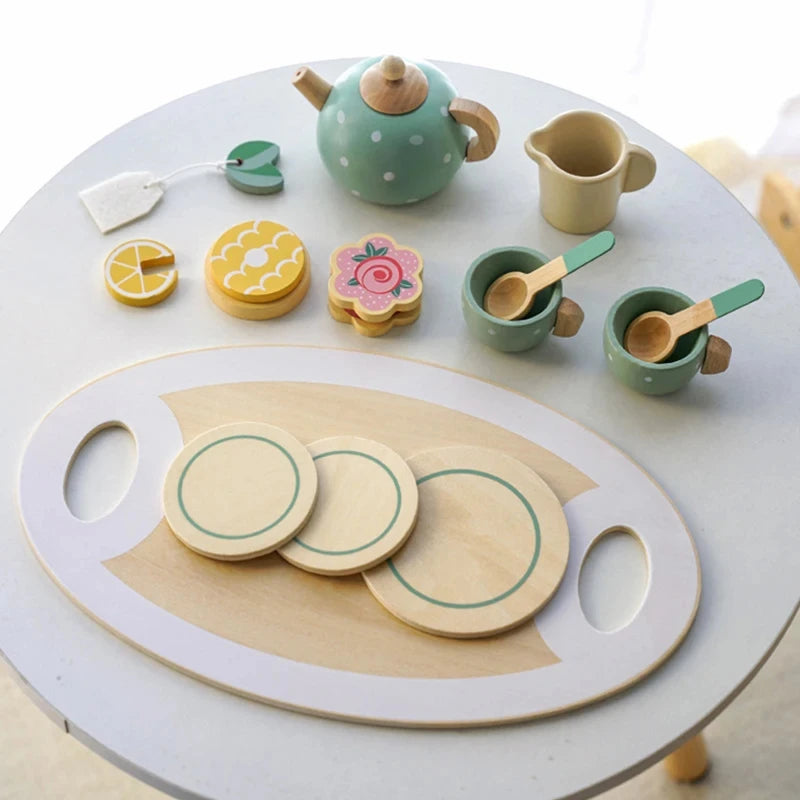 Wooden Afternoon Tea Set Toy