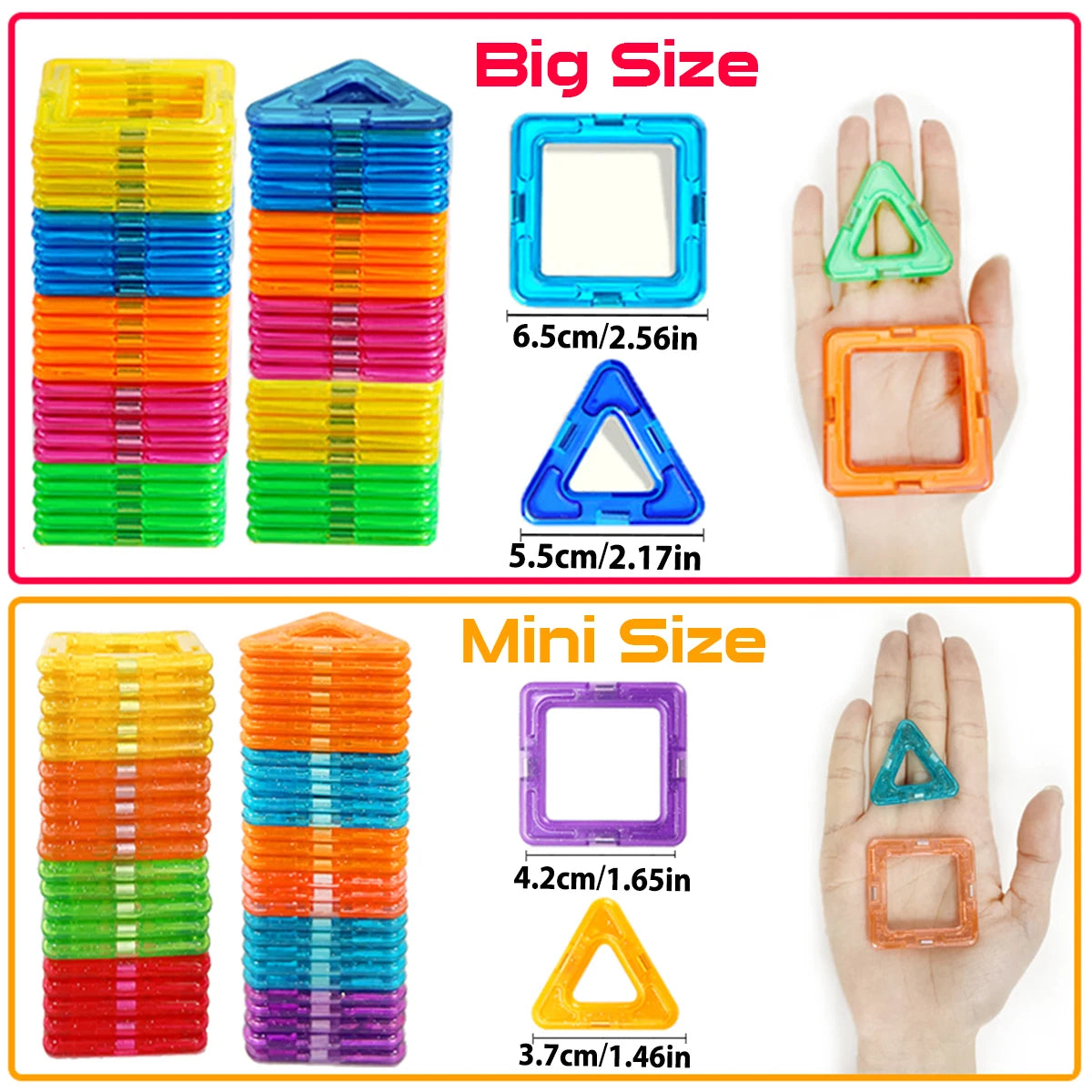 3D Magnetic Building Blocks