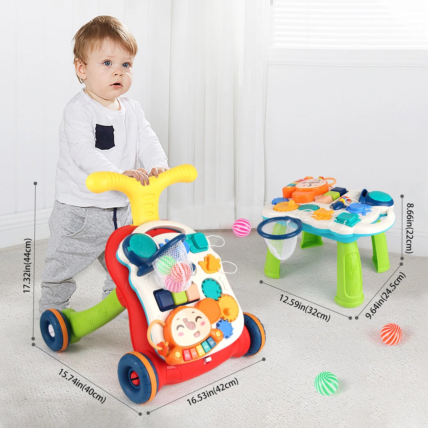 Baby Walker Toy – Musical Learning & Activity Board COOLPLAY