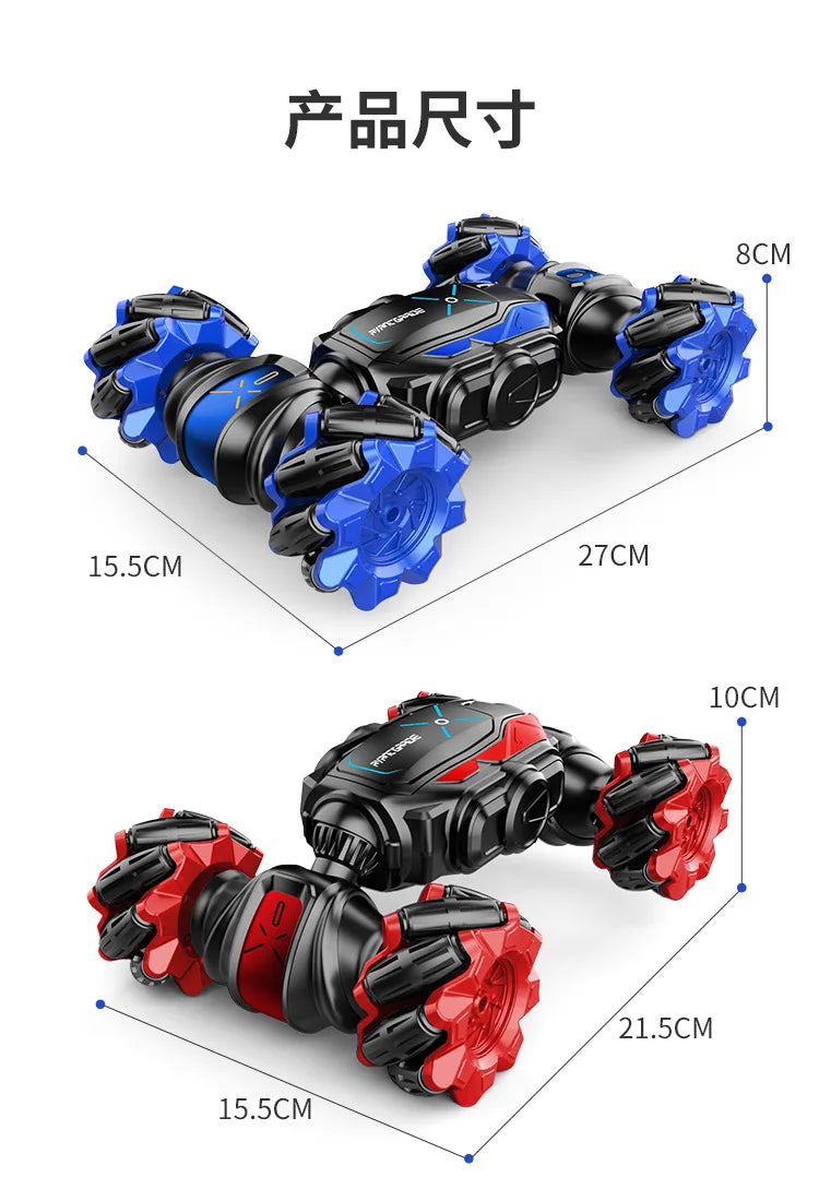 Transforming Gesture-Controlled RC Stunt Car