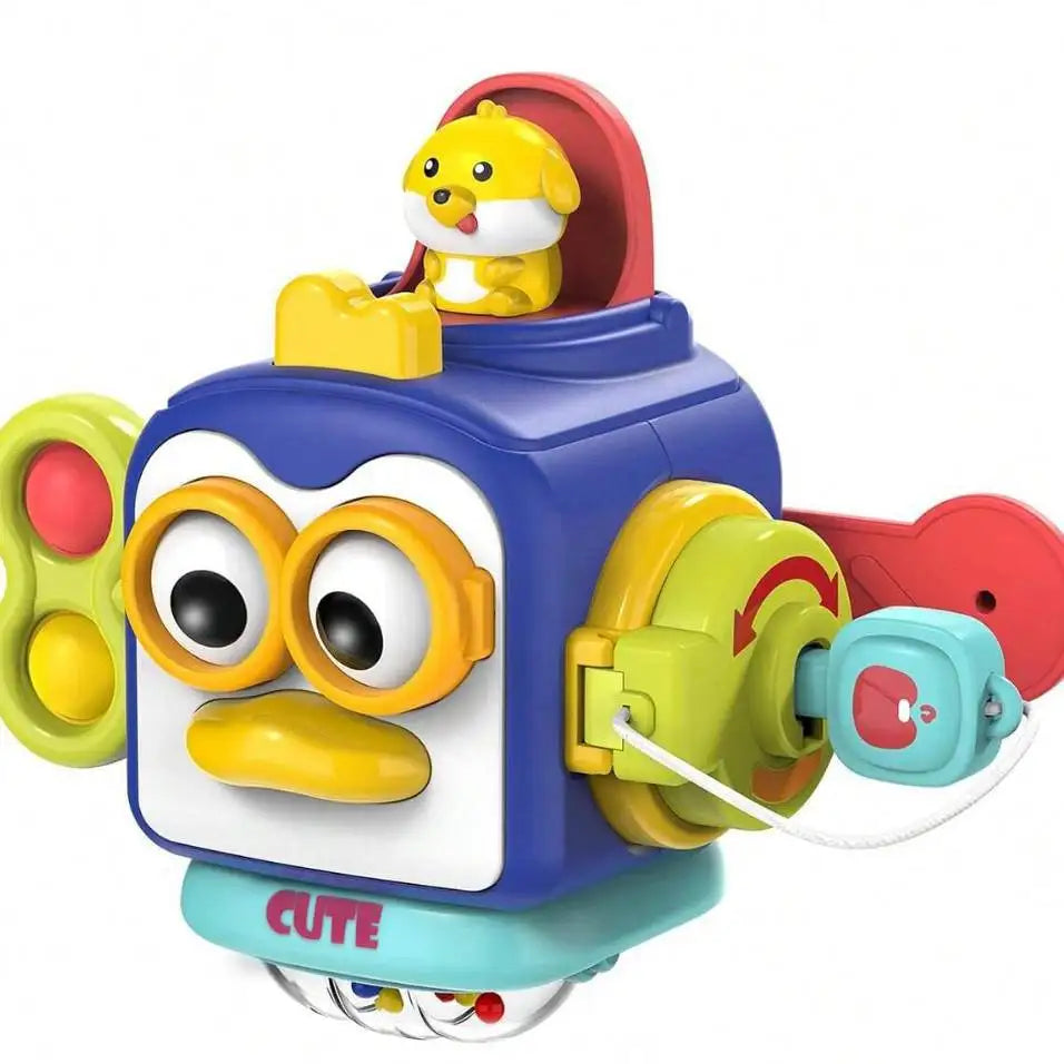 Fidget Busy Board Toy 10-in-1 Montessori – BizyKoady