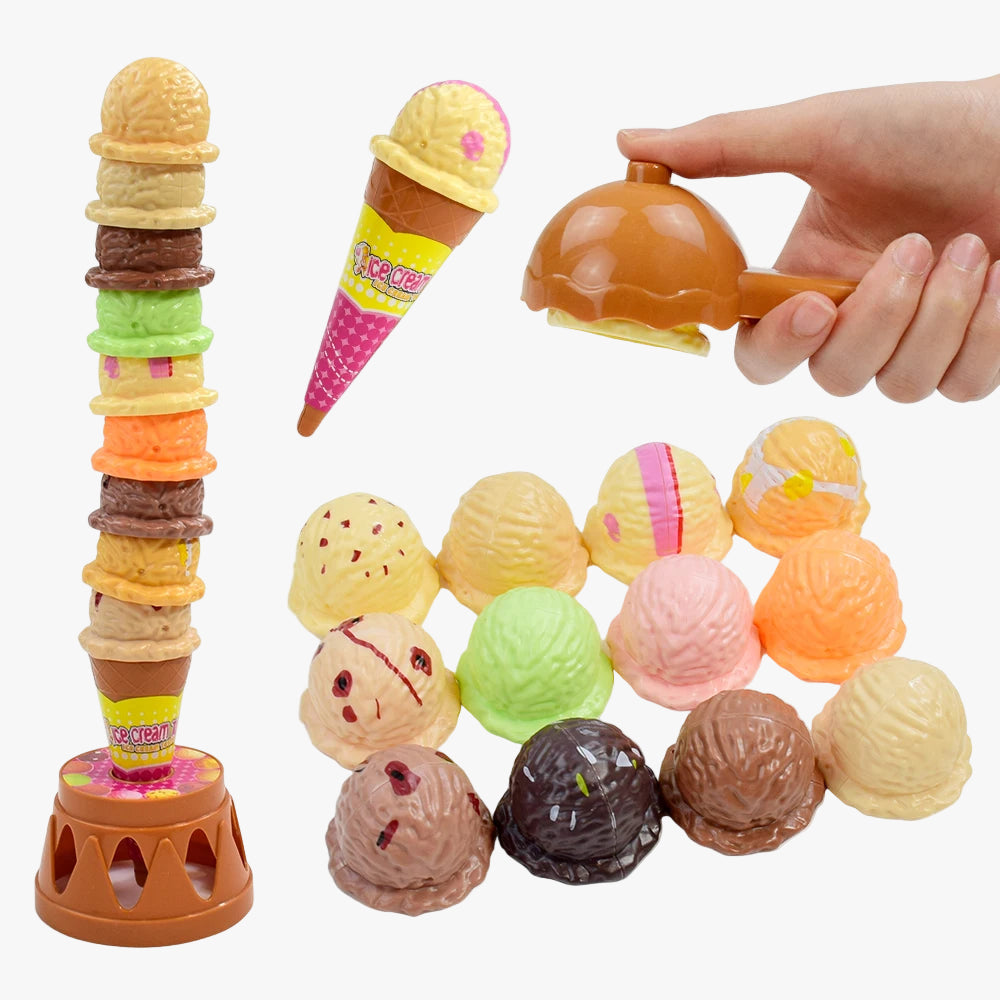 Ice Cream Stack Up Toy Set