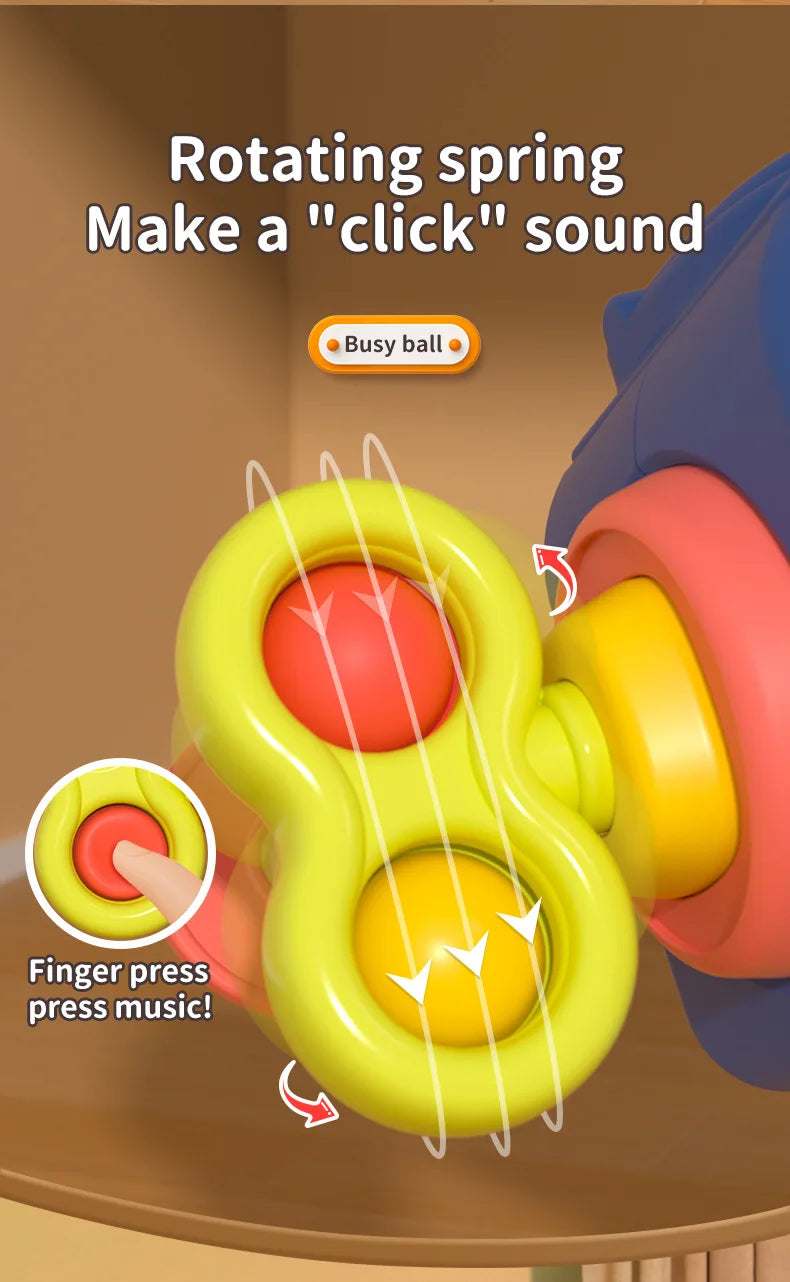 Fidget Busy Board Toy 10-in-1 Montessori – BizyKoady