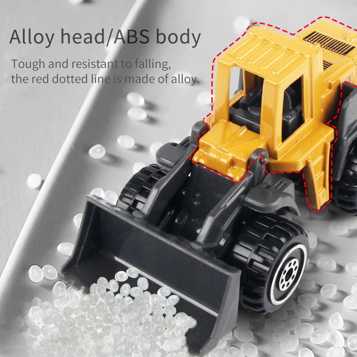 Construction Truck Toy Set