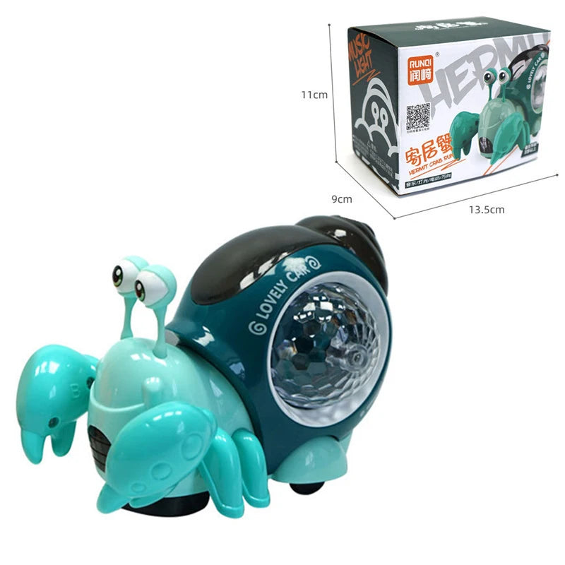 Interactive Crawling Crab Baby Toy