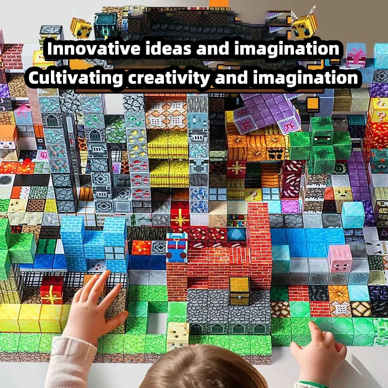 TNT Magnetic Building Blocks Set with Storage Box