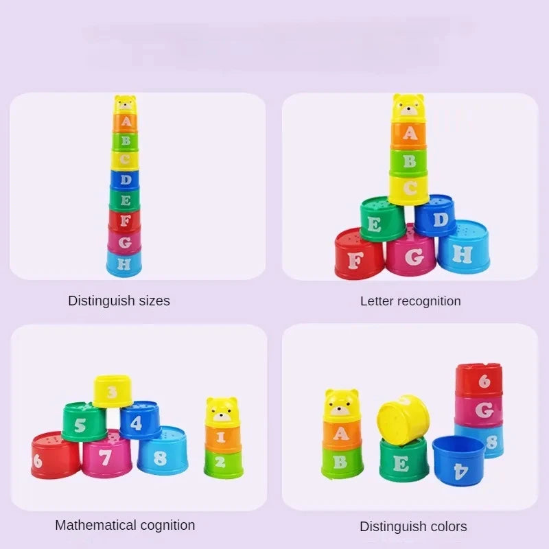Brain Boost Learn & Count Cup Game