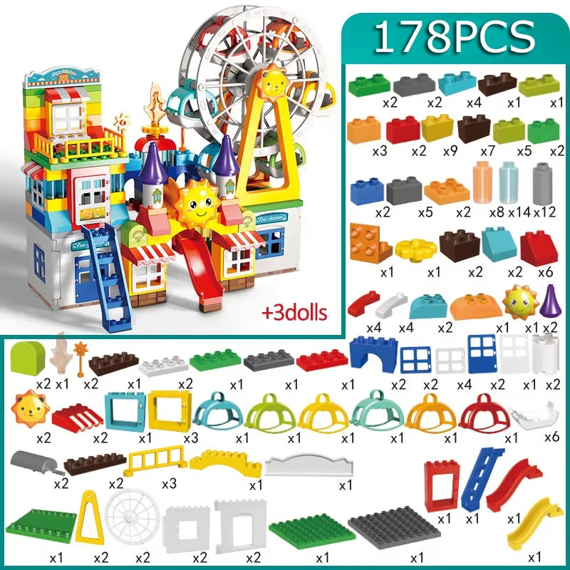 Marble Run Castle Building Blocks