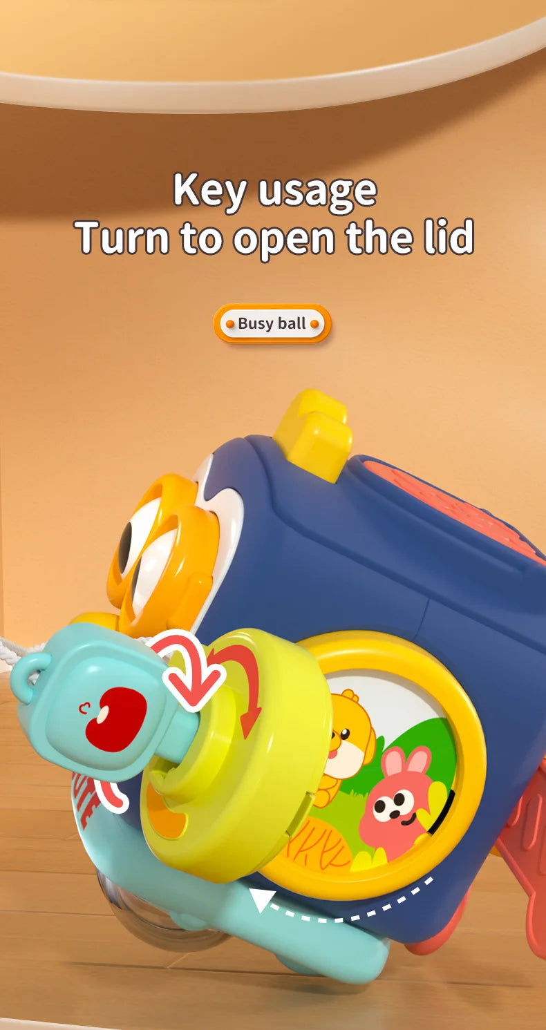 Fidget Busy Board Toy 10-in-1 Montessori – BizyKoady