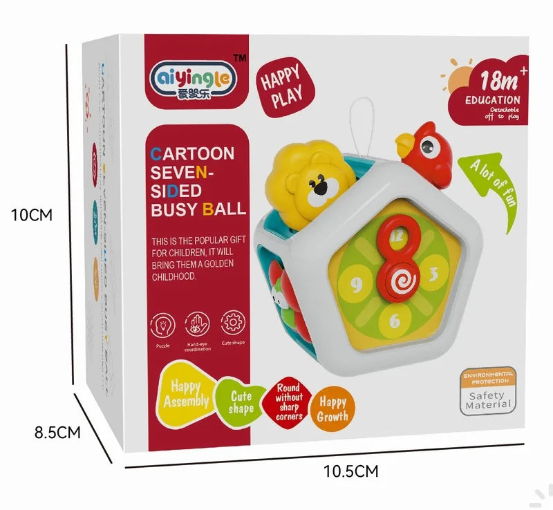 Fidget Busy Board Toy 10-in-1 Montessori – BizyKoady