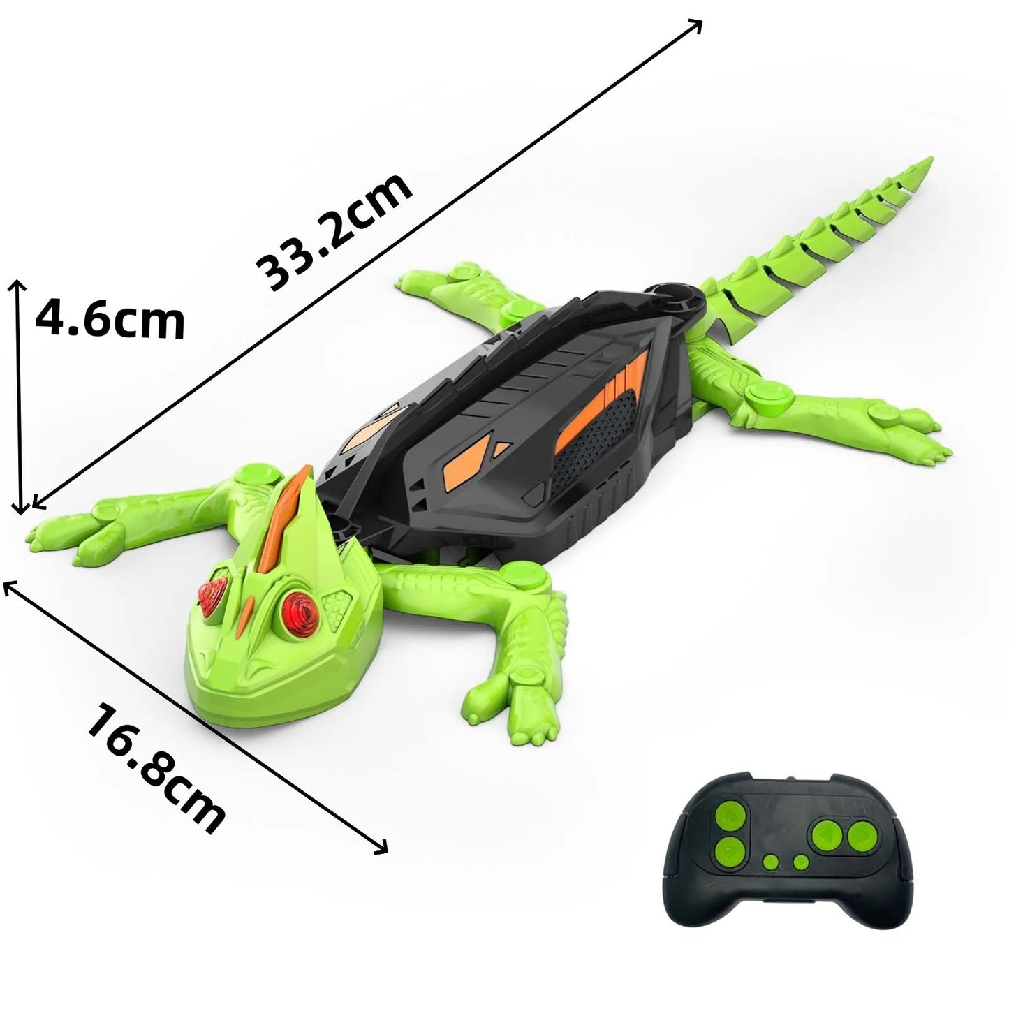 Rechargeable Wall-Crawling Gecko