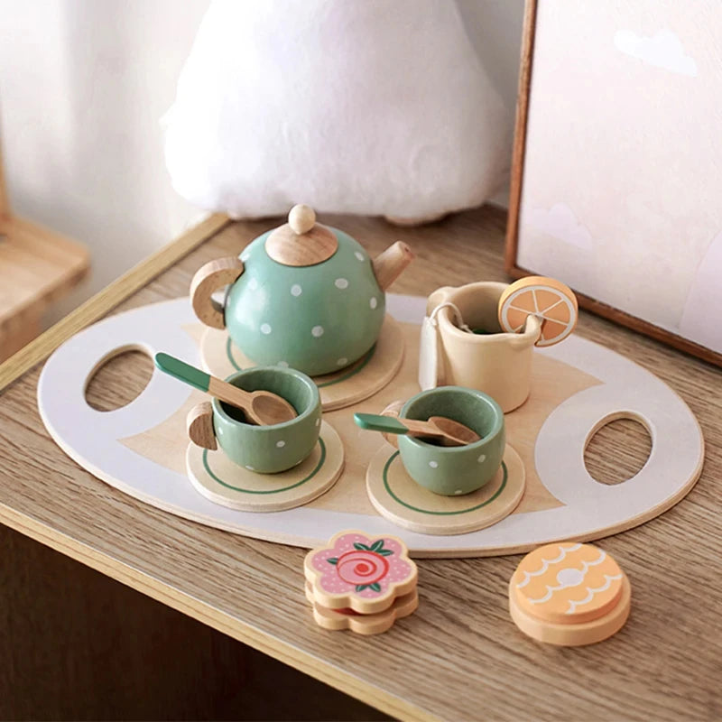 Wooden Afternoon Tea Set Toy