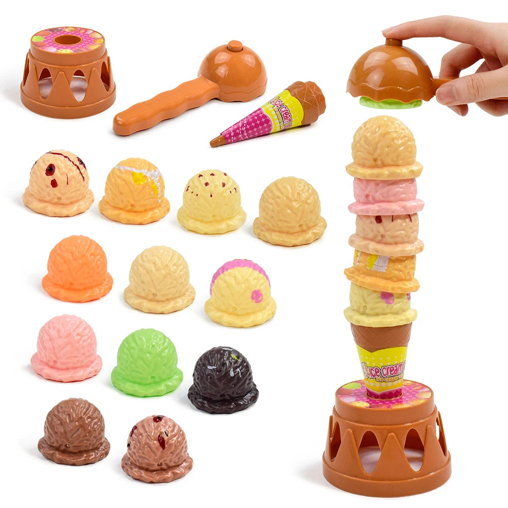Ice Cream Stack Up Toy Set