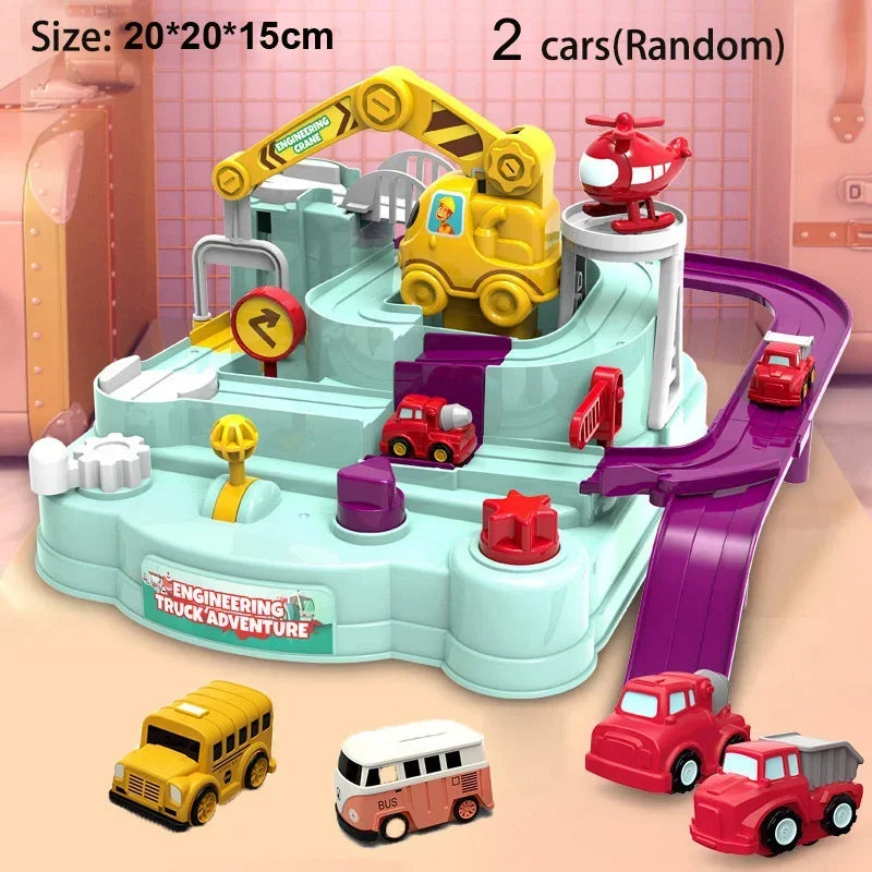 Interactive Car Adventure Maze