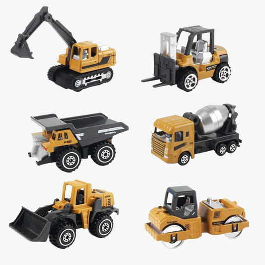 Construction Truck Toy Set