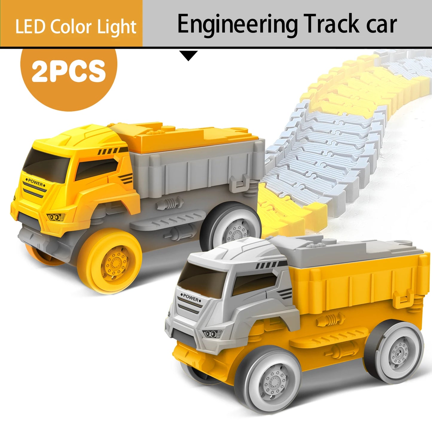 Electric Flex Track Construction Set