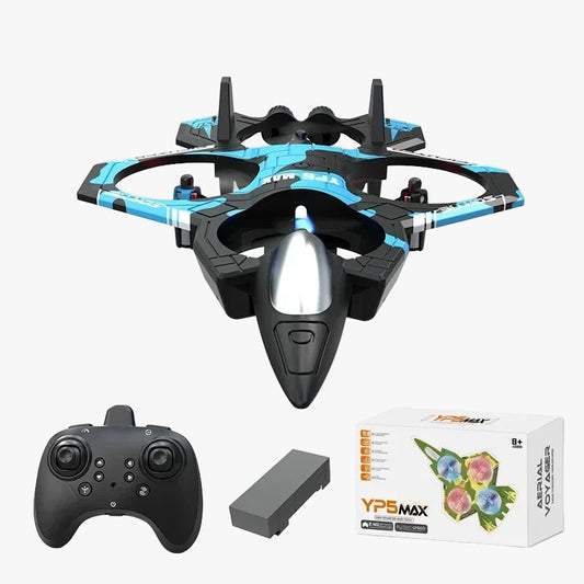 YP5 RC Fighter Drone – 360° Stunt Airplane