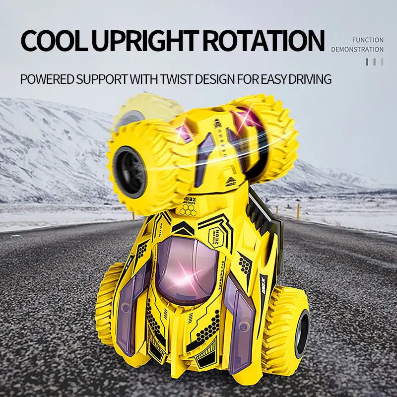 360° Stunt Spinning Toy Car