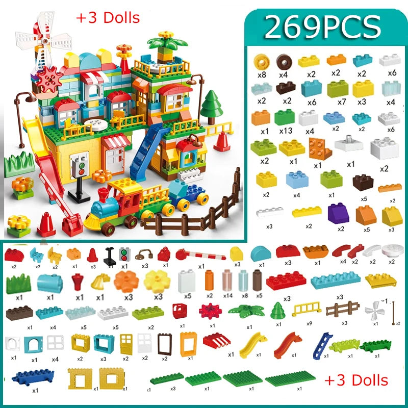 Marble Run Castle Building Blocks